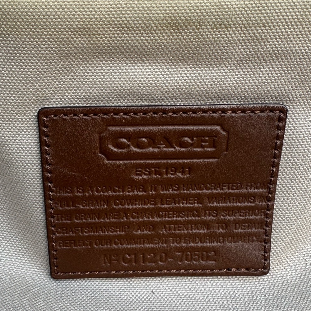 👜Y2K Coach Bleecker Legacy Leather Reversible 70502👜 - Picture 13 of 13
